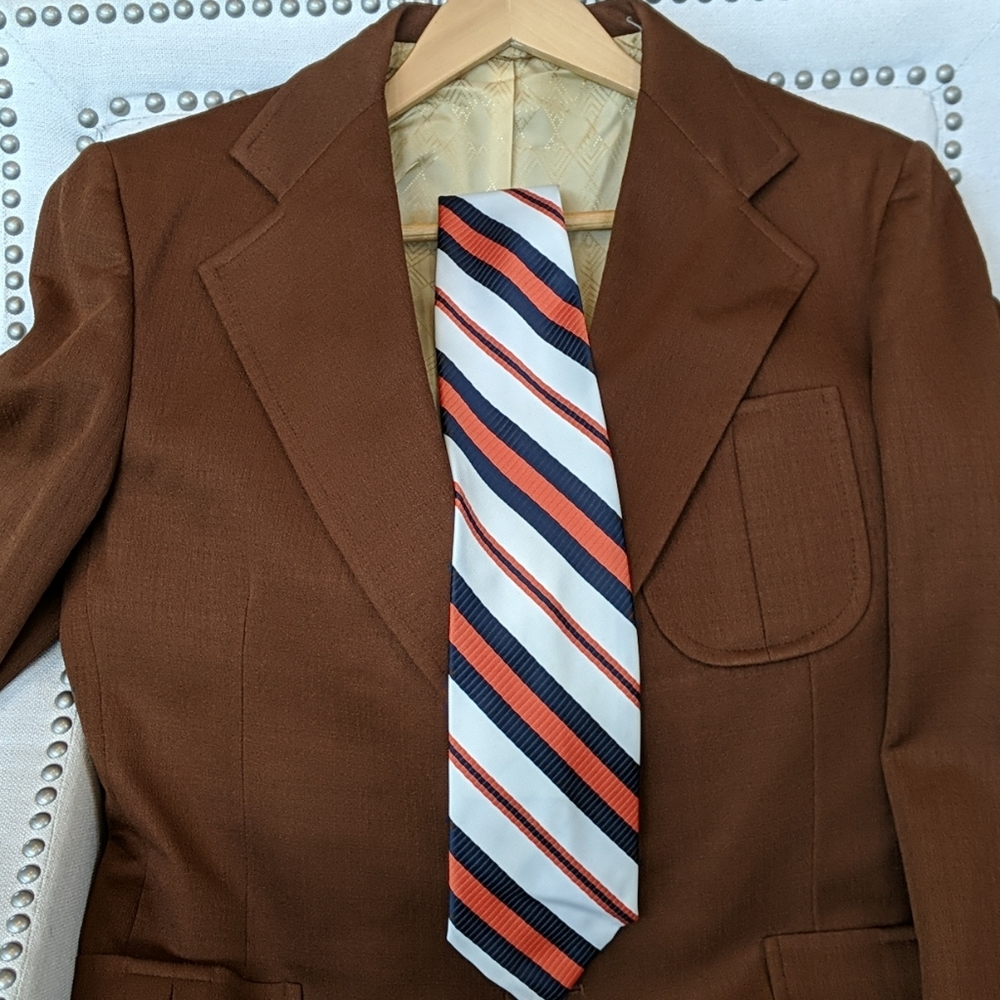 VINTAGE!!! Spalding Sport Coat & Tie